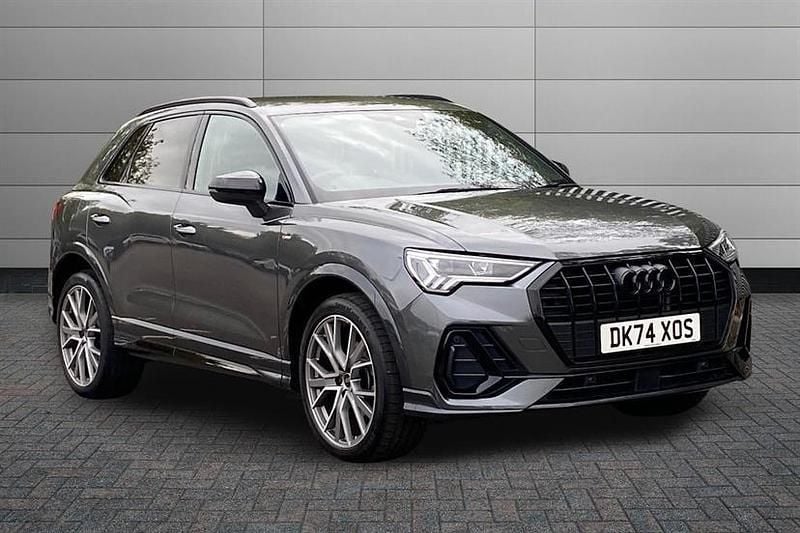 Grey Used 2024 Audi Q3 Black Edition SUV | £34,650 (Fair price) - Image 1/4