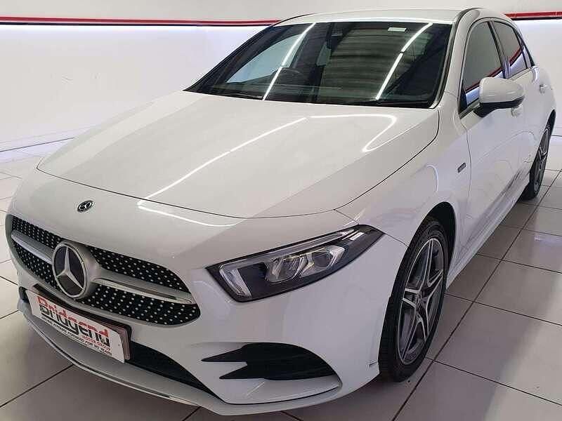 Used Mercedes A250 AMG line 2020 White Hatchback