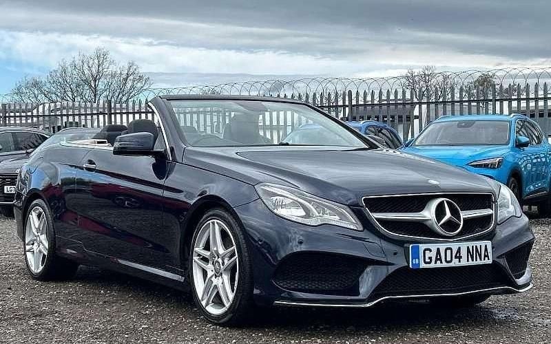 Begagnad Mercedes E220 AMG 170 HK (125 kW) 2013 Blå Cab