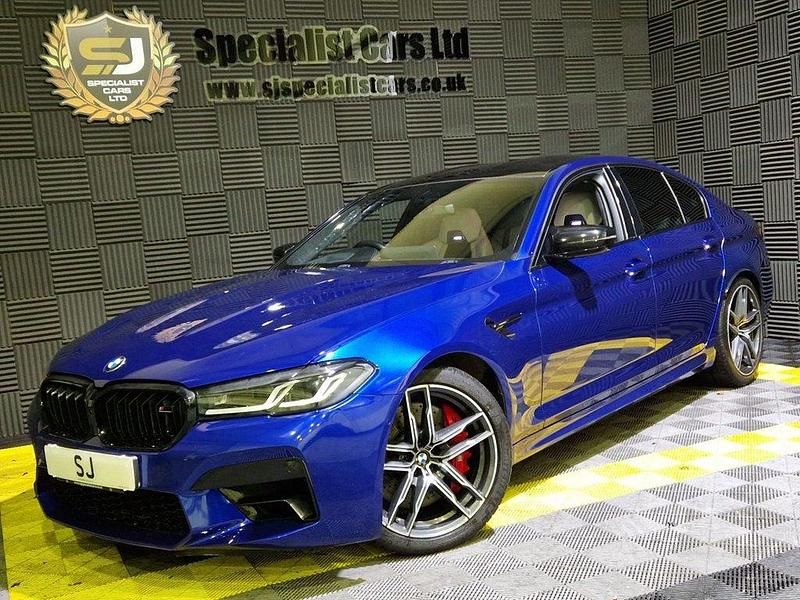 Used BMW M5 Competition Edition 2022 Blue Sedan