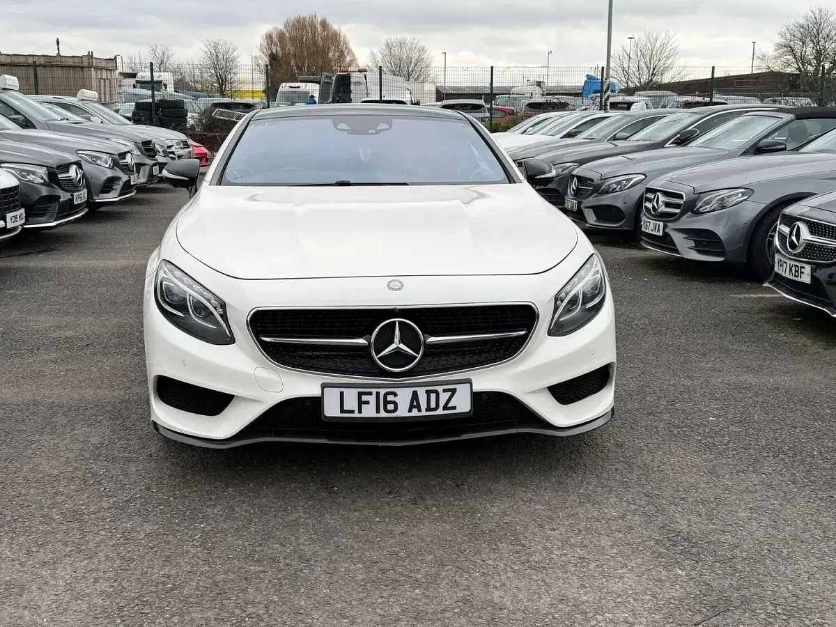 Used Mercedes S500 AMG Line Premium 2016 White Coupe