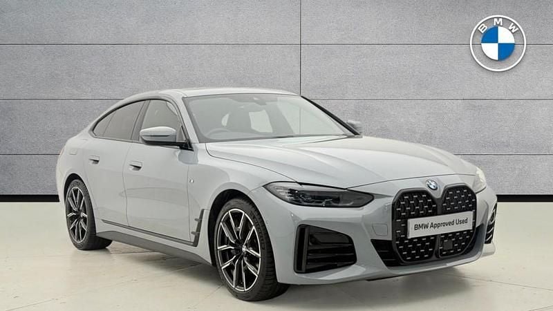 Grey Used 2022 BMW 420 Gran Coupé M Sport Coupe | £28,990 (Good price) - Image 1/4