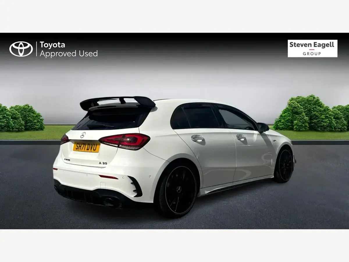 Used Mercedes A35 AMG Premium Plus 2022 White Hatchback