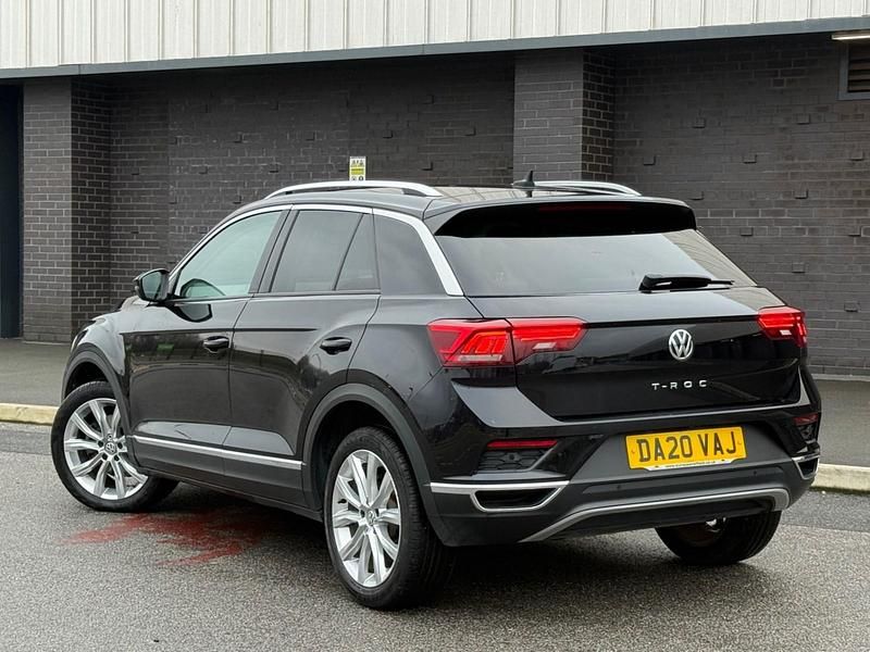 Used VW T-Roc SEL 150 HP (110 kW) 2020 Black SUV