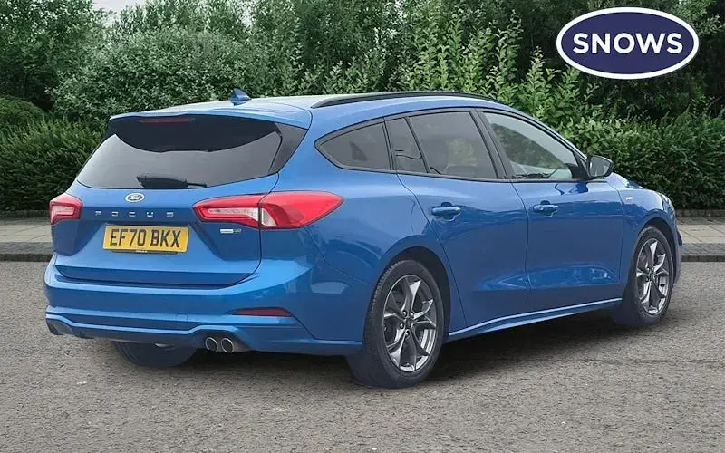 Used Ford Focus ST-Line 155 HP (114 kW) 2020 Blue Estate