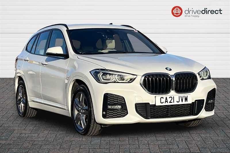 White Used 2021 BMW X1 M Sport SUV | £14,925 (Fair price) - Image 1/4