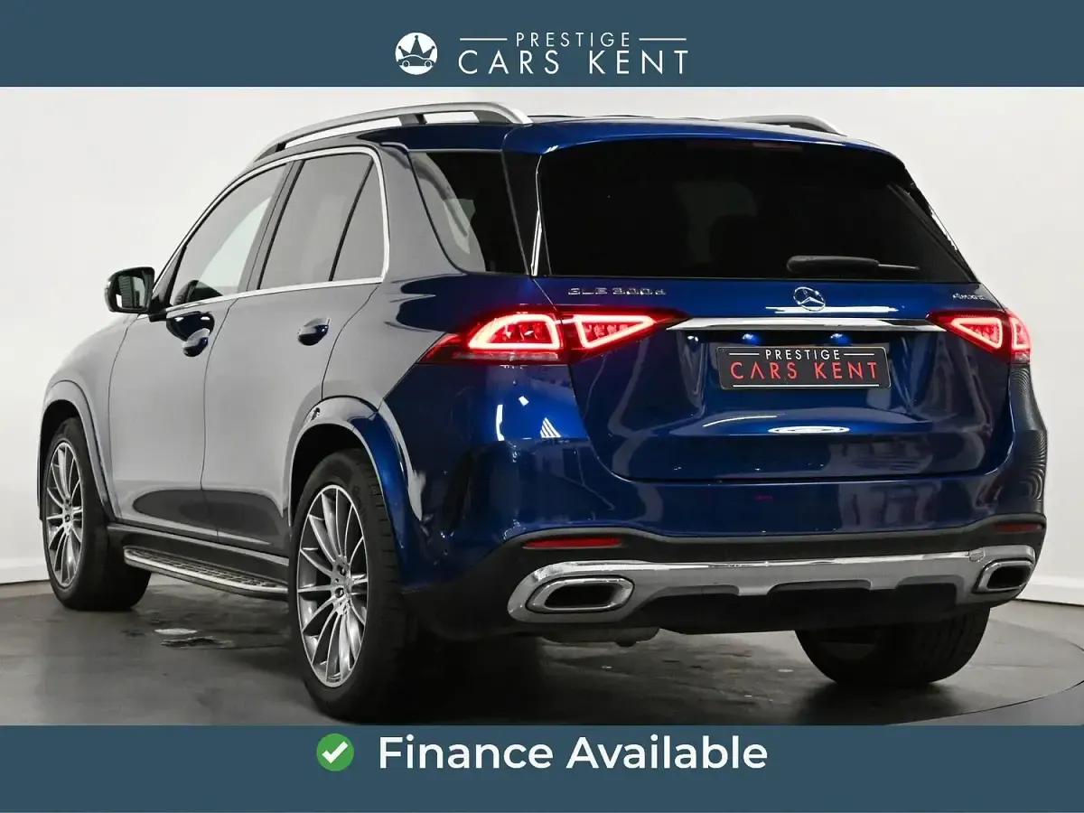Used Mercedes GLE300 AMG line 245 HP (180 kW) 2021 Blue SUV