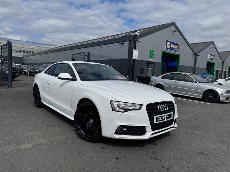 White Used 2012 Audi A5 Black Edition Coupe | £6,795 (Expensive) - Image 1/4
