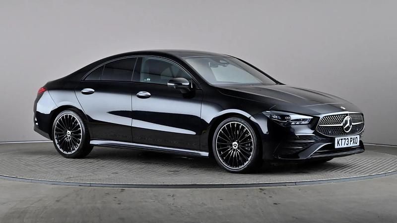 Black Used 2023 Mercedes CLA200 AMG Line Premium Plus Coupe | £34,998 (Fair price) - Image 1/4