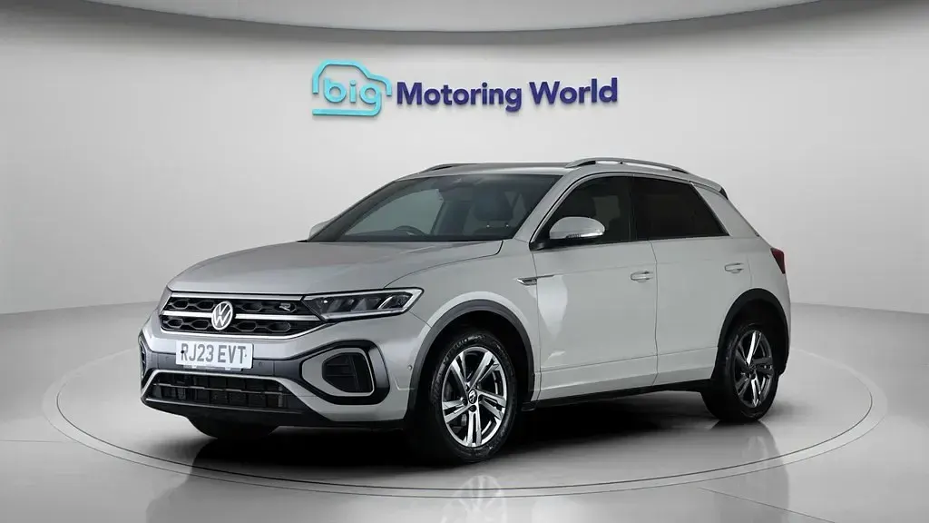 Begagnad VW T-Roc R-line 150 HK (110 kW) 2023 Grå SUV