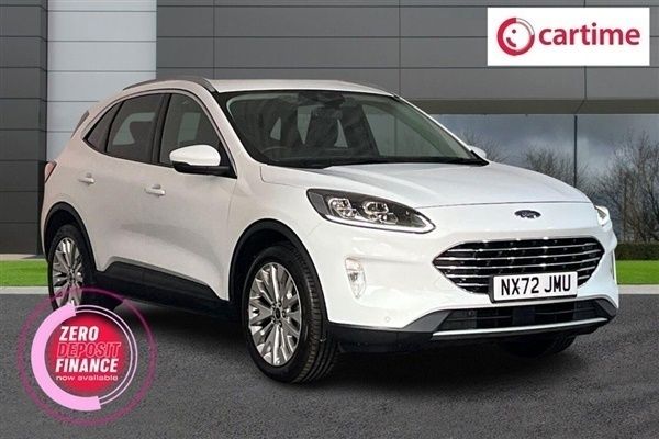 White Used 2022 Ford Kuga Titanium SUV | £20,279 (A bit pricey) - Image 1/3