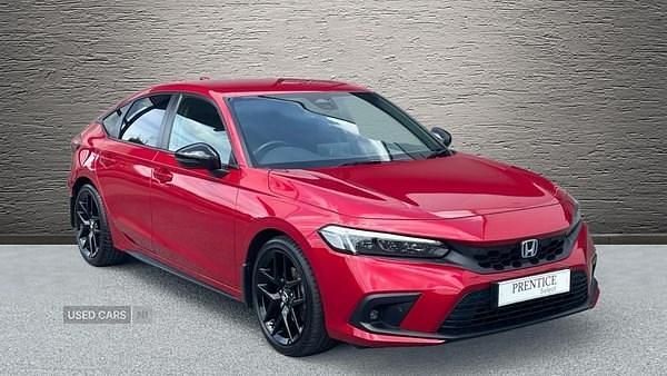 Red Used 2022 Honda Civic Sport Hatchback | £23,750 - Image 1/4