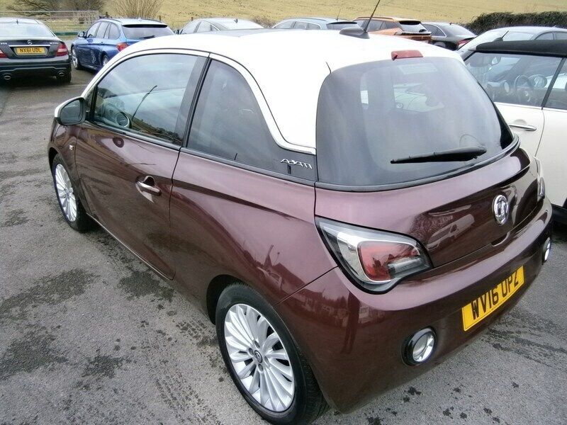 Used Vauxhall Adam Glam 86 HP (63 kW) 2016 Purple Hatchback