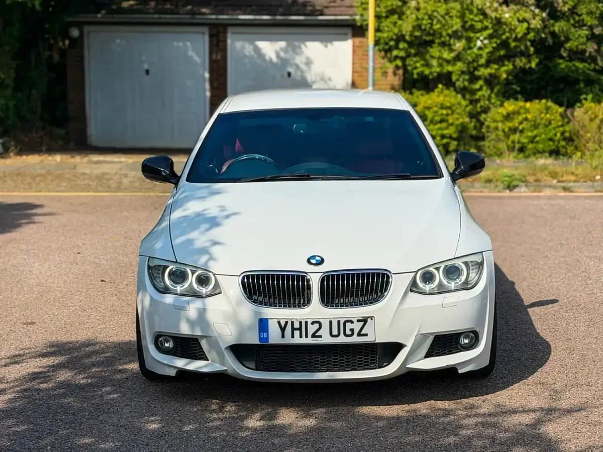 Used BMW 320 Sport Line 2012 White Coupe