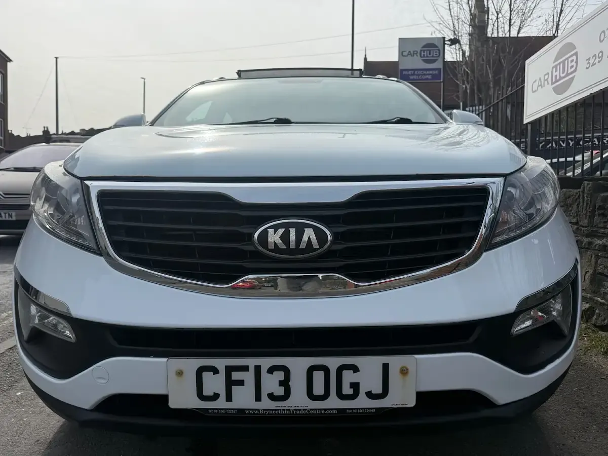 Used Kia Sportage 135 HP (99 kW) 2013 White SUV