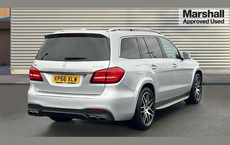 Used Mercedes GLS63 AMG 585 HP (430 kW) 2016 Silver  SUV