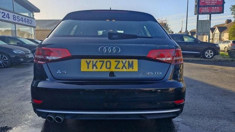 Used Audi A3 Sport 184 HP (135 kW) 2020 Black Sedan