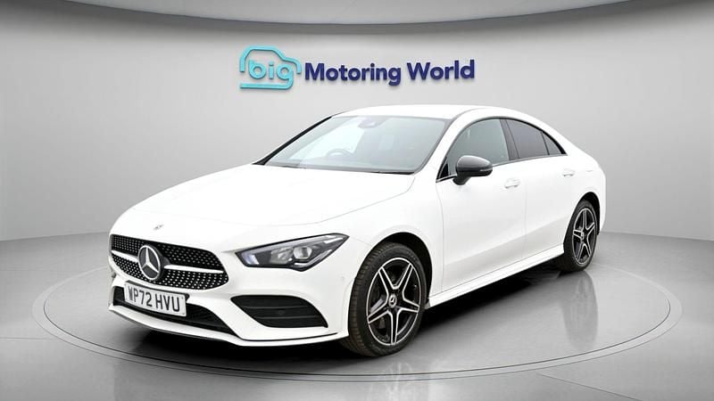 Used Mercedes CLA250e AMG line 259 HP (190 kW) 2022 White Sedan