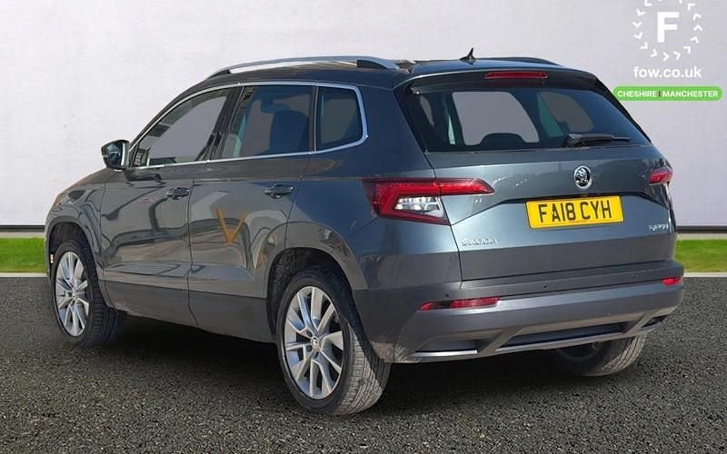 Used Skoda Karoq SE L 116 HP (85 kW) 2018 Grey SUV