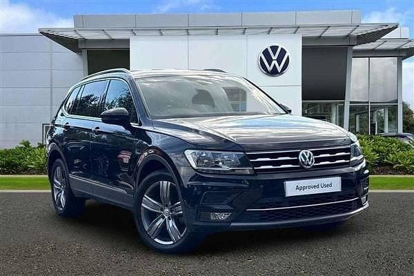 Black Used 2019 VW Tiguan Allspace Match SUV | £19,745 (Fair price) - Image 1/4