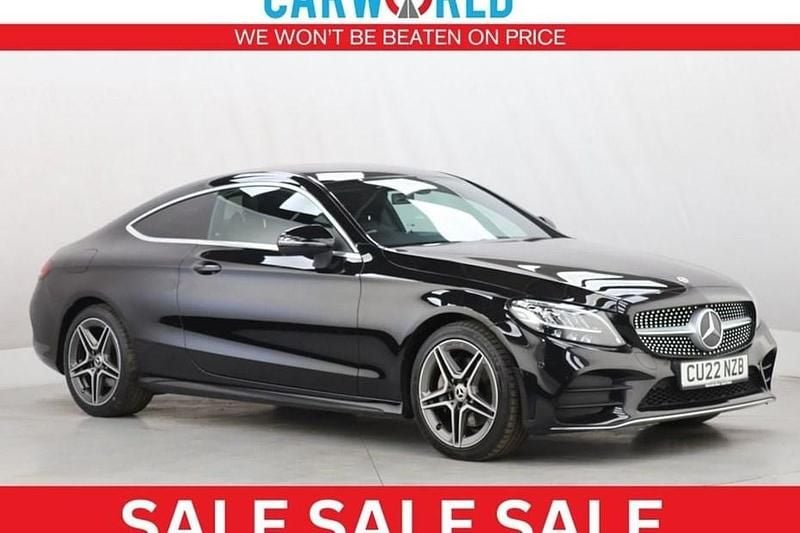 Used 2022 Mercedes C200 AMG line Coupe | £21,990 (Fair price) - Image 1/1