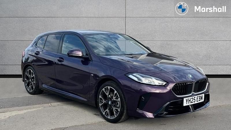 Mauve/purple Used 2025 BMW 120 M Sport Hatchback | £27,806 - Image 1/4