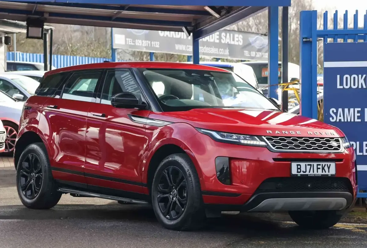 Used Land Rover Range Rover evoque S 309 HP (227 kW) 2021 Red SUV