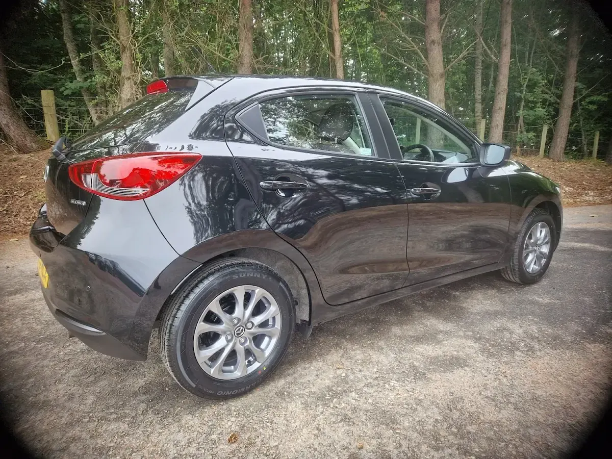 Used Mazda 2 75 HP (55 kW) 2023 Black Hatchback