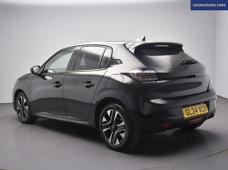 Used Peugeot 208 Allure 100 HP (73 kW) 2024 Black Hatchback