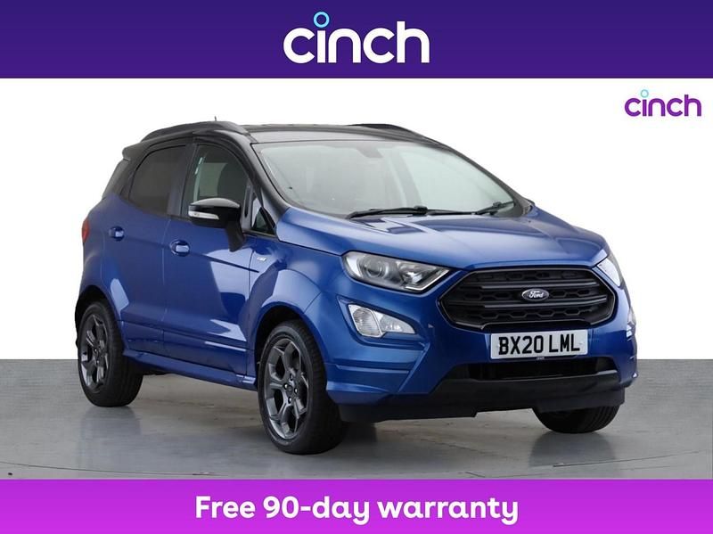 Blue Used 2020 Ford Ecosport ST-Line SUV | £10,799 (Fair price) - Image 1/3