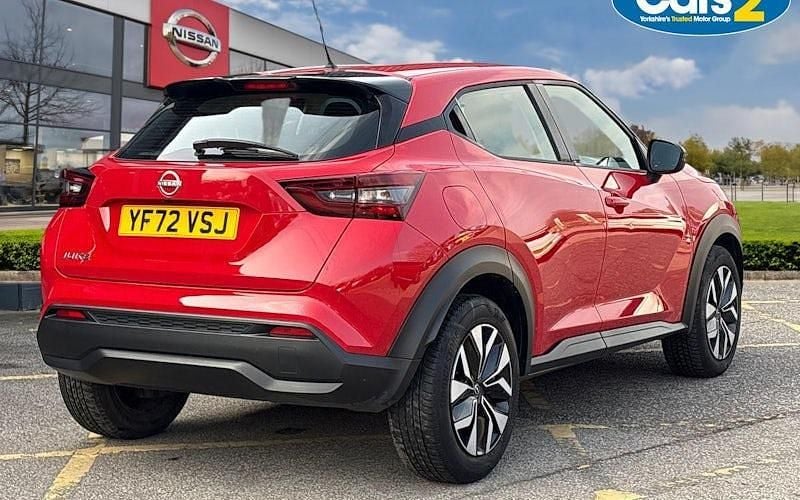 Used Nissan Juke Acenta 114 HP (83 kW) 2022 Red SUV