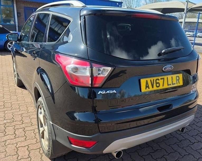 Used Ford Kuga Titanium 120 HP (88 kW) 2017 Panther black SUV