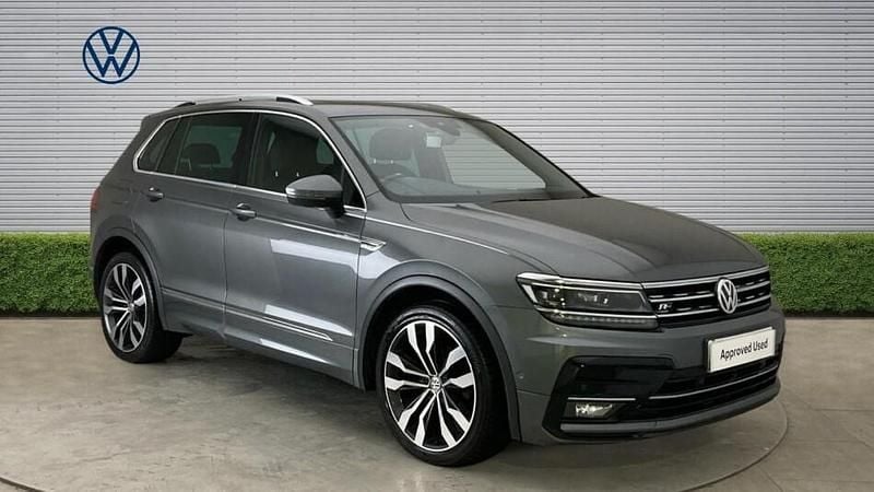 Used VW Tiguan R-line 150 HP (110 kW) 2018 Grey SUV