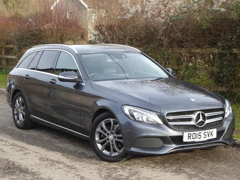 Grey Used 2015 Mercedes C220 Estate | £7,495 (Fair price) - Image 1/4