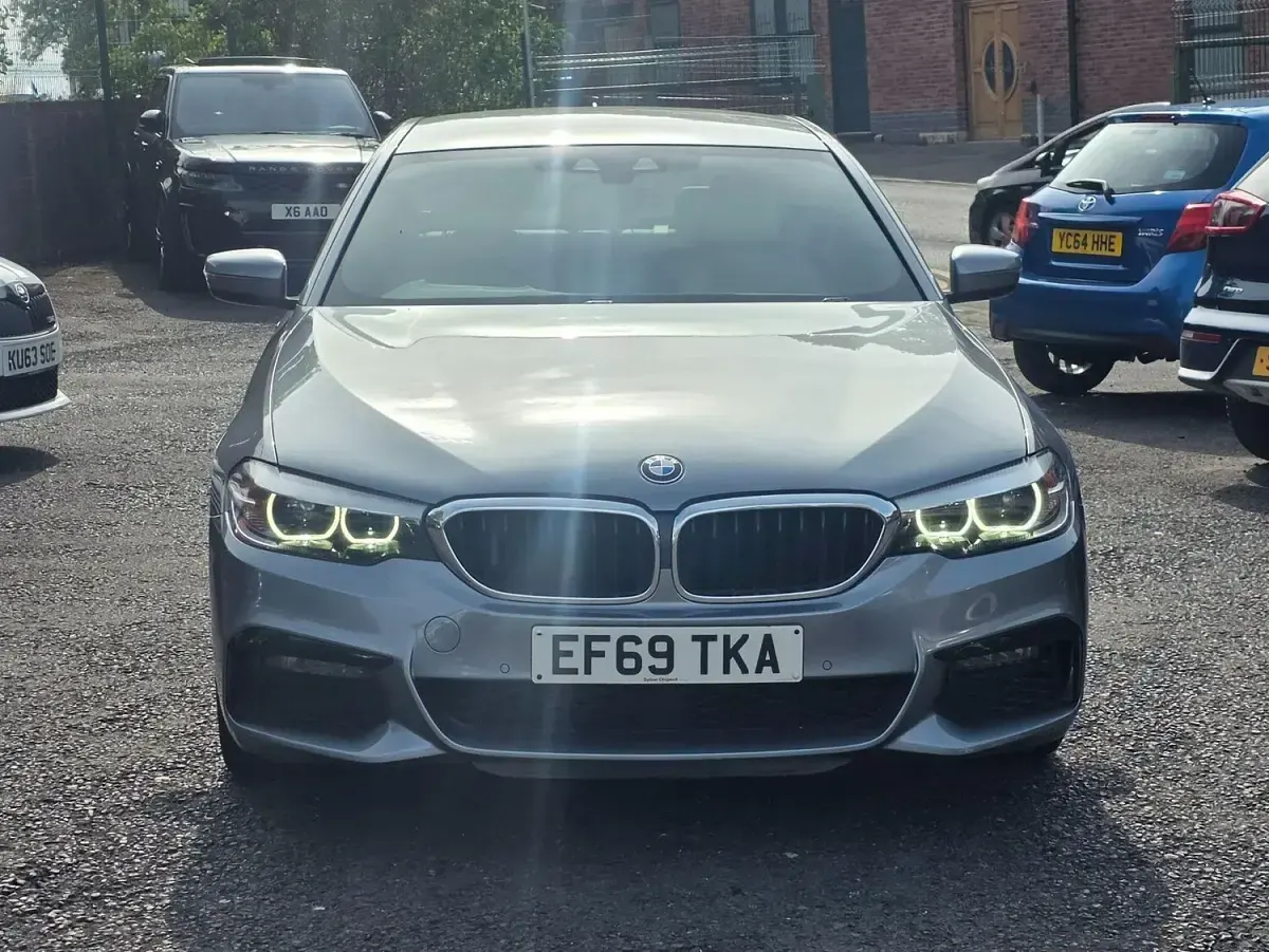 Used BMW 530 M Sport 265 HP (194 kW) 2020 Blue Sedan