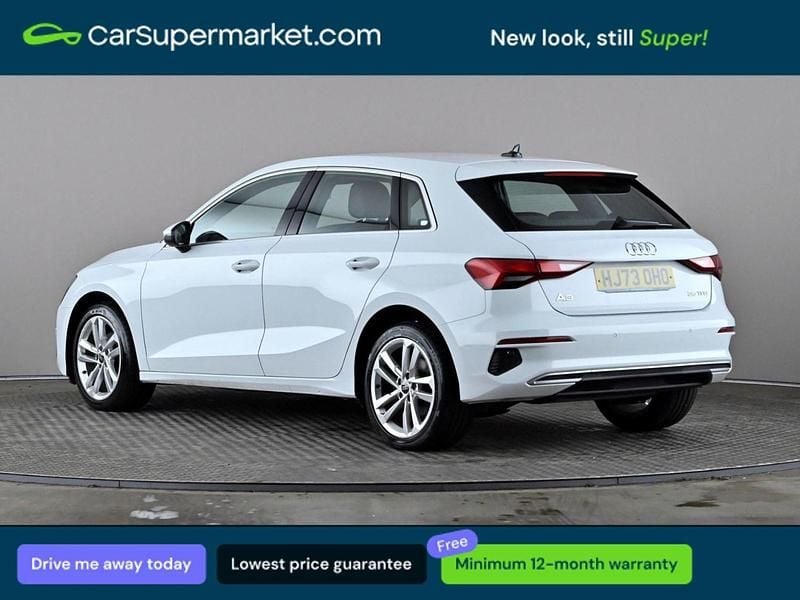 Used Audi A3 Sport 2023 White Sedan
