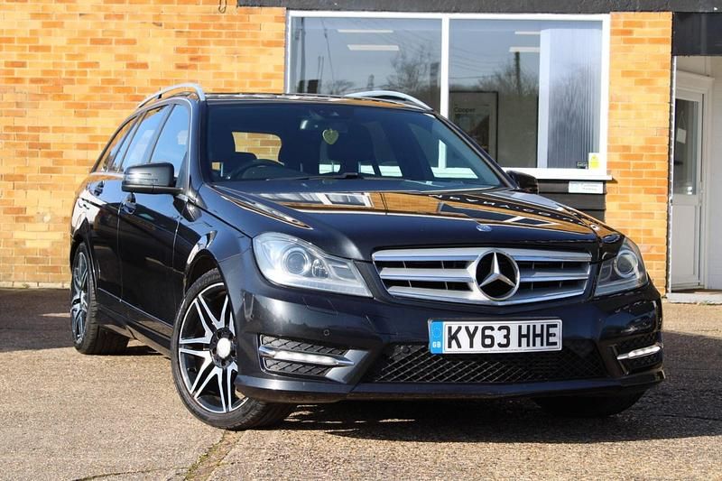 Used Mercedes C250 AMG 2013 Black Estate