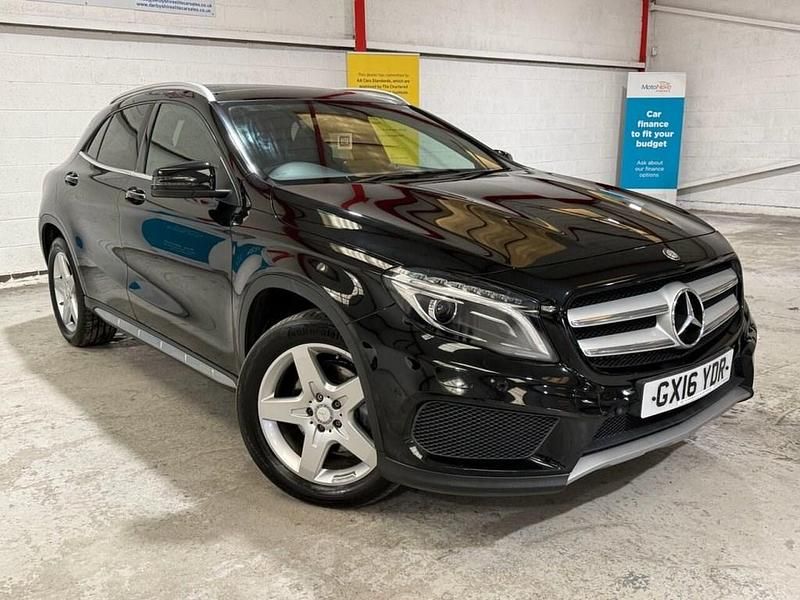 Used Mercedes GLA220 AMG line 177 HP (130 kW) 2016 Black SUV