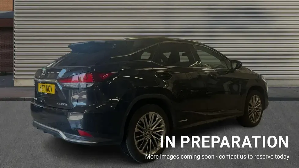 Used Lexus RX450h 313 HP (230 kW) 2022 Black SUV