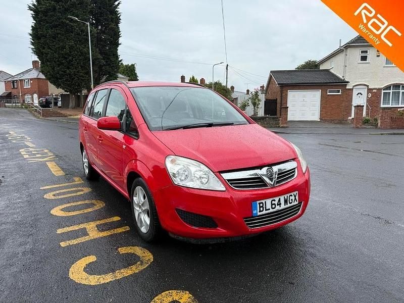 Red Used 2014 Vauxhall Zafira MPV | £1,999 (Super price) - Image 1/4