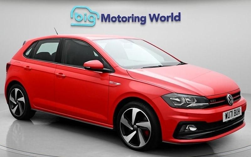 Used VW Polo GTI 207 HP (152 kW) 2021 Red Hatchback