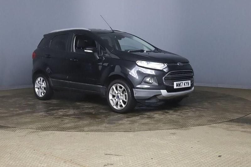 Used Ford Ecosport Titanium 95 HP (69 kW) 2017 Black SUV
