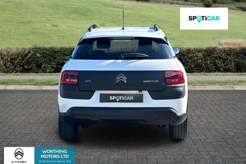 Used Citroën C4 Cactus Flair 108 HP (79 kW) 2018 White Hatchback
