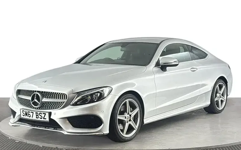 Used Mercedes C220 AMG line 170 HP (125 kW) 2017 Coupe