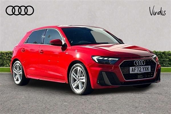 Red Used 2022 Audi A1 S-Line Hatchback | £21,297 (A bit pricey) - Image 1/4