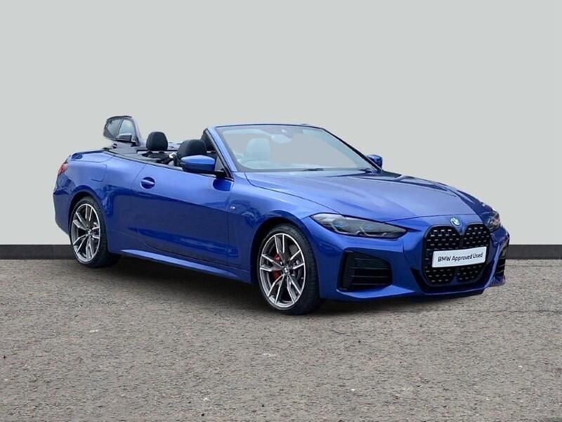 Blue Used 2023 BMW M440 Comfort Edition Sedan | £42,490 (Fair price) - Image 1/4