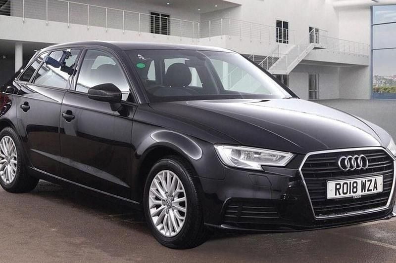 Used Audi A3 Design 116 HP (85 kW) 2018 Black Sedan