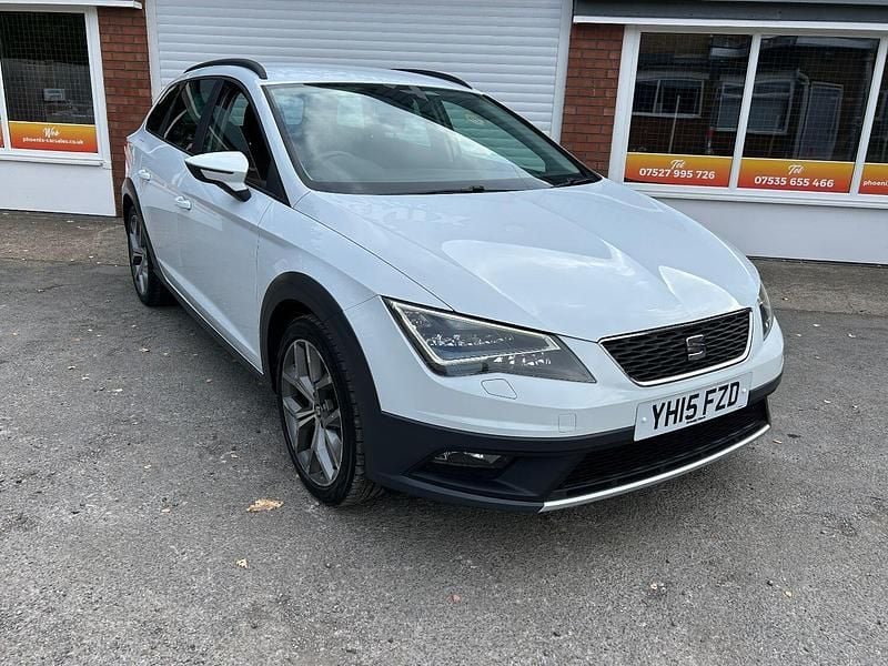 White Used 2015 Seat Leon X-Perience SE Technology Estate | £8,995 - Image 1/4