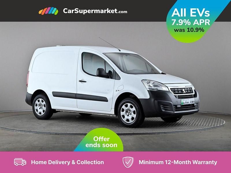 White Used 2018 Peugeot Partner MPV | £5,864 - Image 1/4
