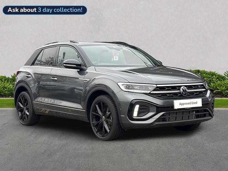 Grey New 2025 VW T-Roc Black Edition SUV | £30,980 (Fair price) - Image 1/2